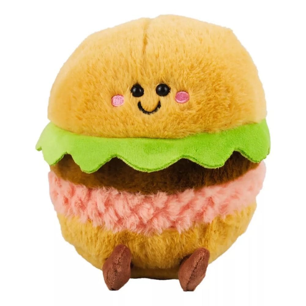 Hamburger Com Rosto 18cm - Pelúcia