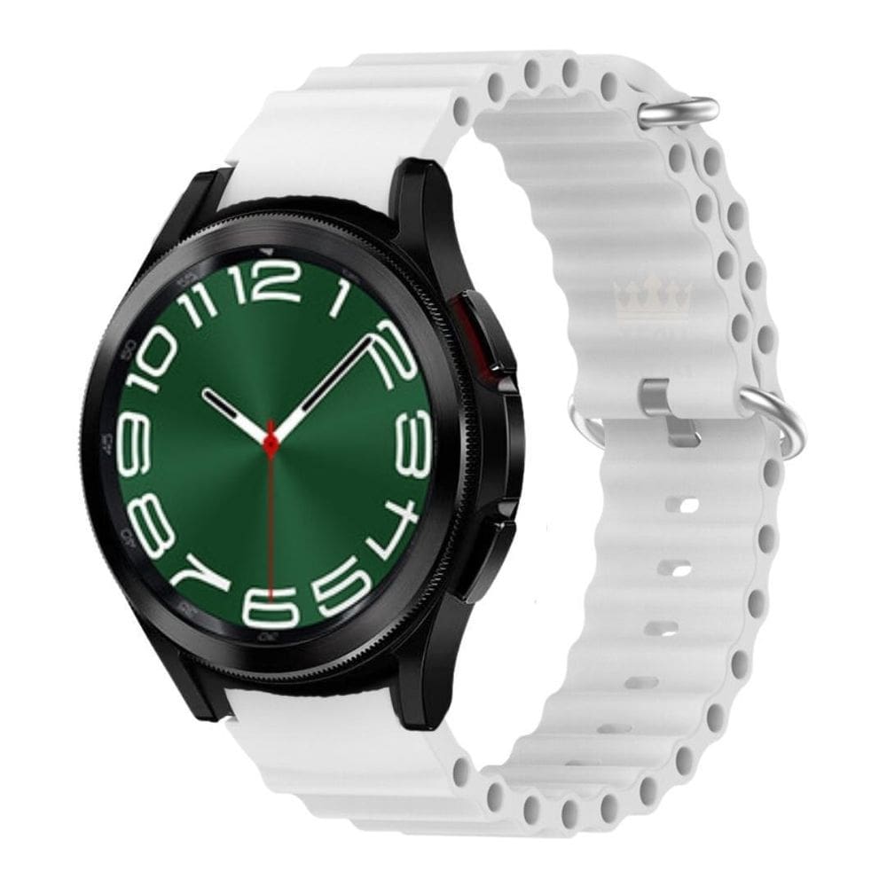 Pulseira Ondulada Silicone Macia Para Watch6 Classic 47Mm