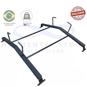 Rack Teto Suporte Porta Escadas Honda Fit Ano 15/19