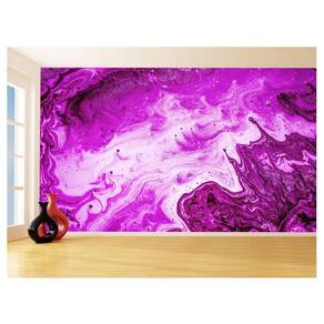 Papel De Parede 3D Estilo Marmore Tintas Cores 3,5M Mbr142