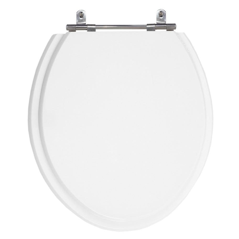Assento Poliéster Laminado Ivy Branco Tampa Vaso Santa Clara