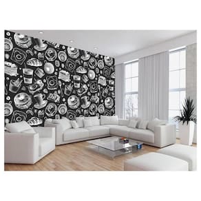 Papel De Parede 3D Textura Cozinha Café Comida 3,5M Txt190