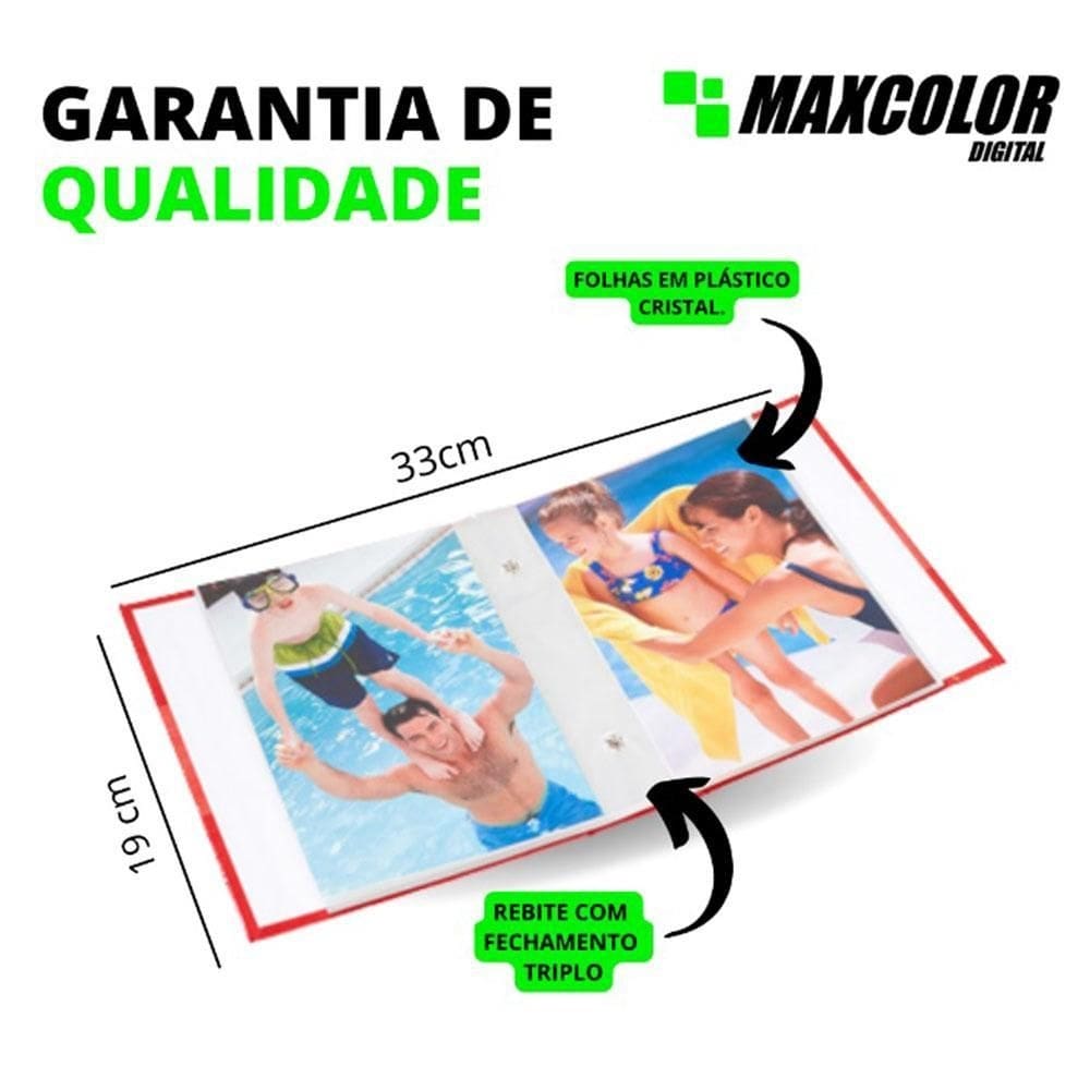 Album 200 fotos 13x18 marfim rec 109/03