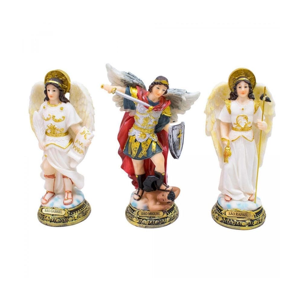 Enfeite Resina 16cm - Três Arcanjos