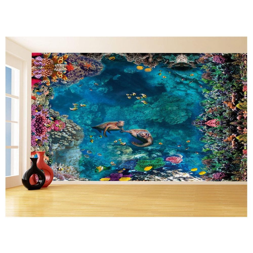 Papel Para Piso De Porcelanato Liquido Água 3,5M Flr33