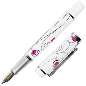 Caneta tinteiro yiren idyllic verses branco f