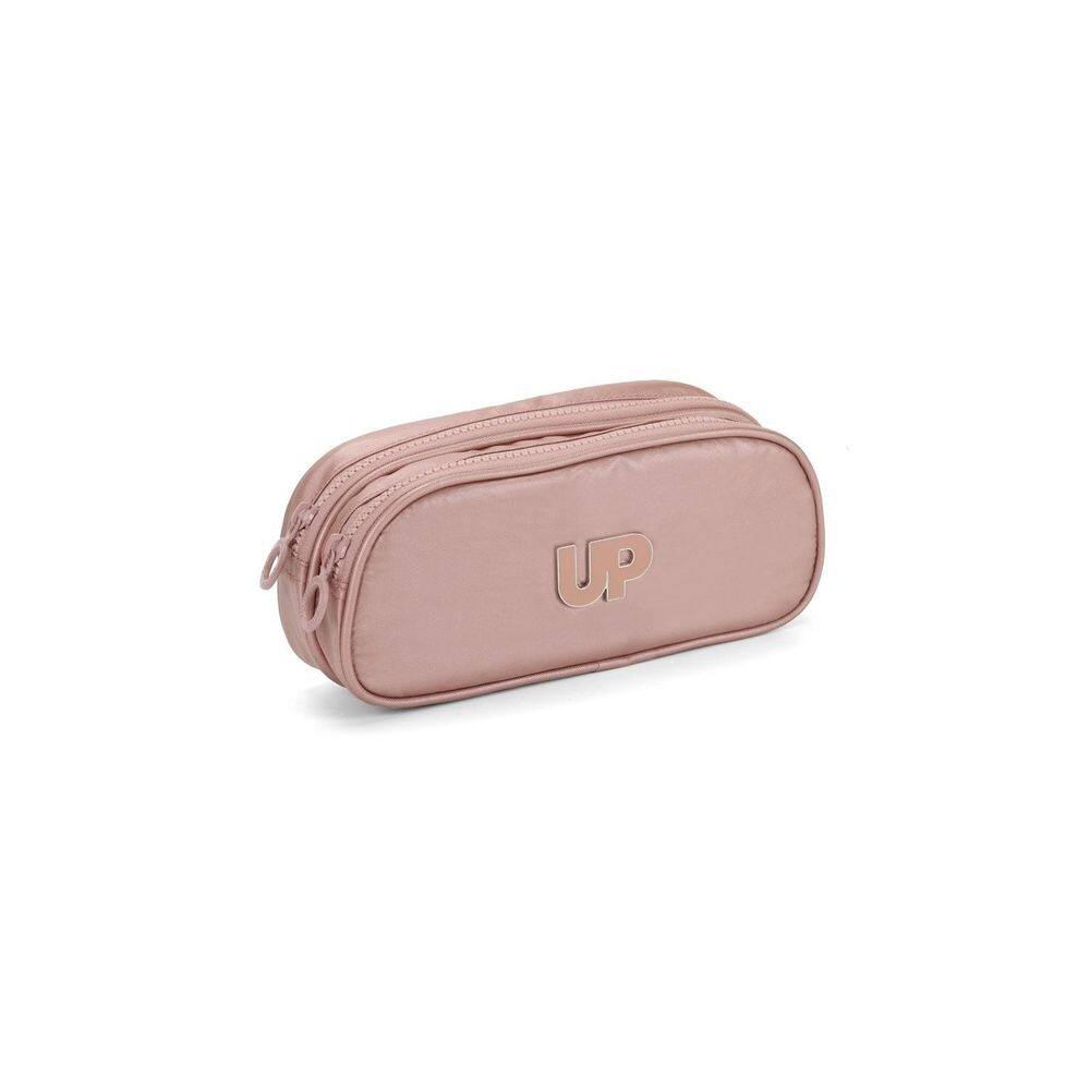 Estojo Duplo Escolar Crinkle Luxcel Et47246Up Metalizado