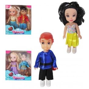 Boneca princesas o par ideal c/2 pcs na caixa