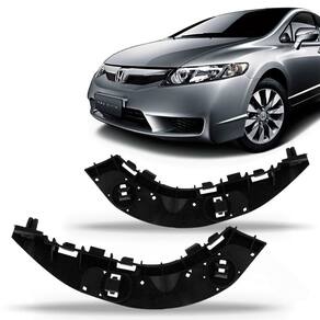 Guia suporte parachoque new civic 08 09 10 11 12 dianteiro