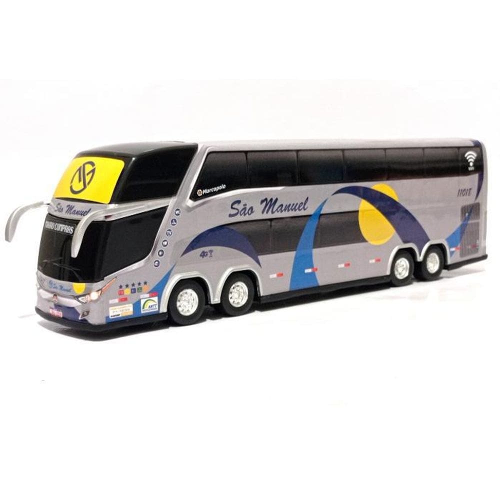 Brinquedo Miniatura Ônibus São Manuel 30Cm