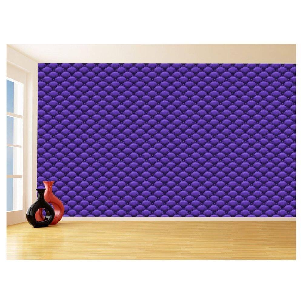 Papel De Parede 3D Estilo Tecido Capitonê Cores 3,5M Tcp218