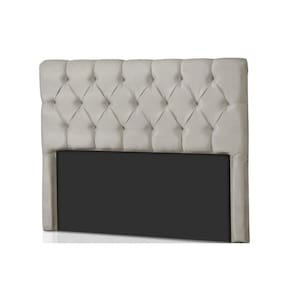 Cabeceira Cama Box Estofada Queen Califórnia Suede Bege - Probel