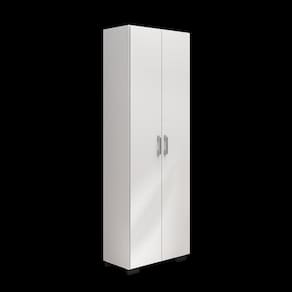 Livreiro Escritório Office 2 Portas Grandes Branco - Montanaris Decor
