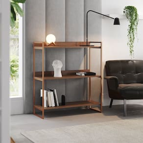 Cantinho do Café Adega Industrial Córdoba 95cm Cobre e Carvalho