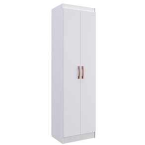 Sapateira Multiuso 2 Portas 4 Prateleiras Branco Ibiza Off White Doripel