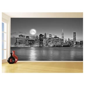 Papel De Parede Cidade Ponte Prédios New York 3,5M Ncd272