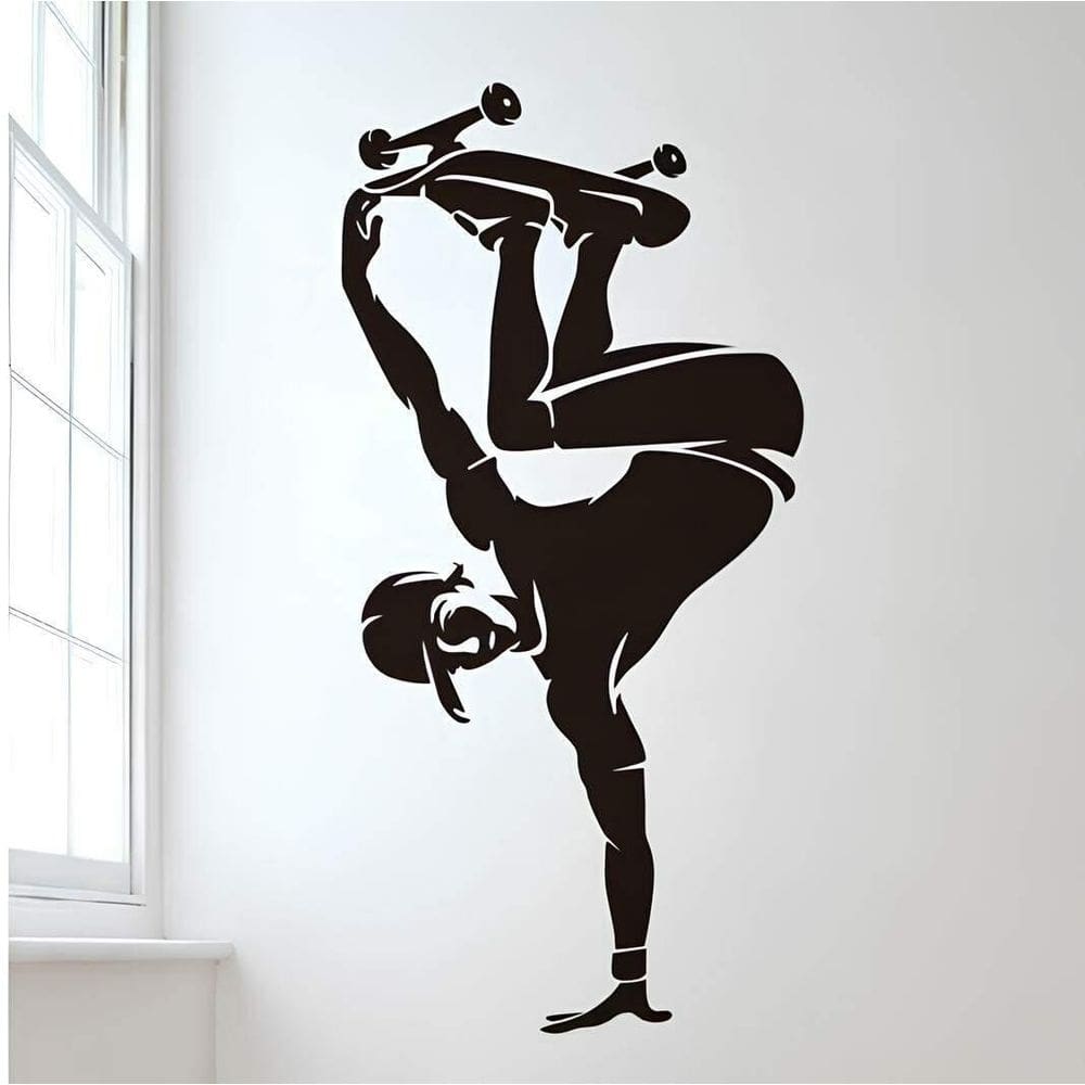 Adesivo Para Parede Skatista