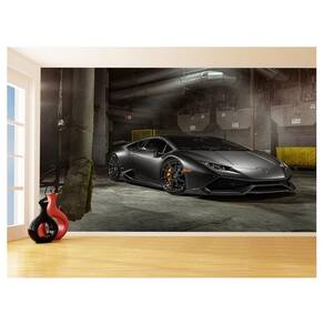 Papel De Parede Carro Lamborghini V10 Huracan 3,5M Car212