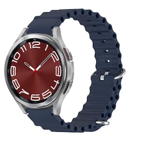 Pulseira De Silicone Ondulada Para Watch6 Classic 43 Sm-R955