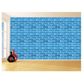 Papel De Parede 3D Tijolo Sala Tijolinho Vista 3,5M Xbr54