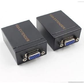 Vga extender com transmissor e  60 metro via cabo de