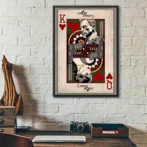 Quadro Filme 007 - Cassino Royale 24X18Cm - Com Vidro
