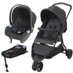 Carrinho De Bebê Cr3 E Bebê Conforto Base Isofix - Burigotto
