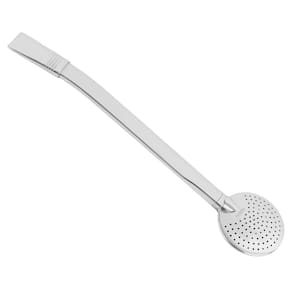 Bomba para Chimarrão Aço Inox sem Rosca 19 cm
