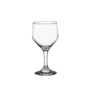 Taça Vinho Tinto Branco De Vidro Pequena Buffet 260Ml 02Uni