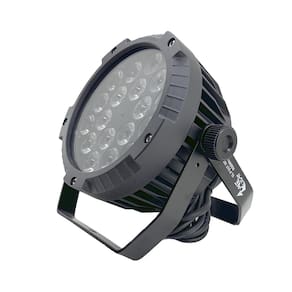 4 Par Leds 18X18W Slim 6 In 1 Rgbwa+Uv Outdoor One Light