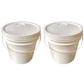 Balde Plástico 5L Para Macarrão - 2 Pçs