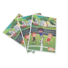 15Un Cadernos Brochura Básico Capa Flexível 27,5X20Cm 80Fls
