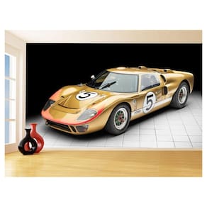 Papel De Parede 3D Carro Antigo Ferrari Classica 3,5M Cxr64