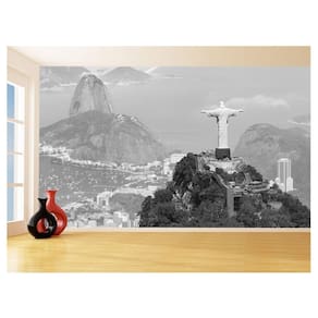 Papel De Parede 3D Rio Janeiro Cristo Redentor 3,5M Ncd332