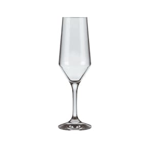 Jogo Taça Champanhe Vidro Alta Fina Buffet 186Ml 06Uni