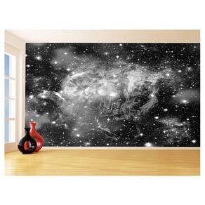 Papel De Parede 3D Espaço Estrelas Galáxia 3,5M Nsp132