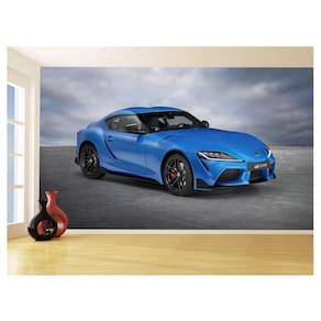 Papel De Parede 3D Carro Toyota Supra Mk5 Jdm 3,5M Car349