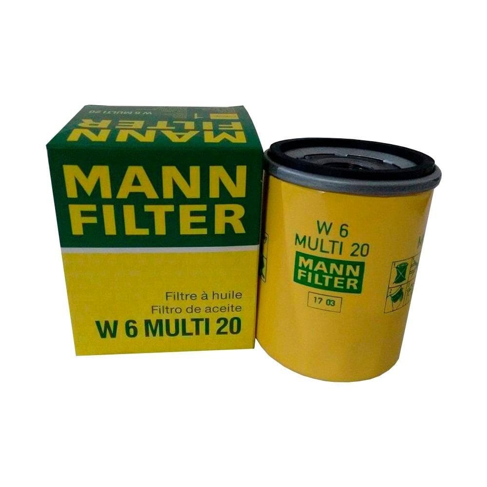 Filtro De Óleo Mann-Filter A1/QQ - W6MULTI20