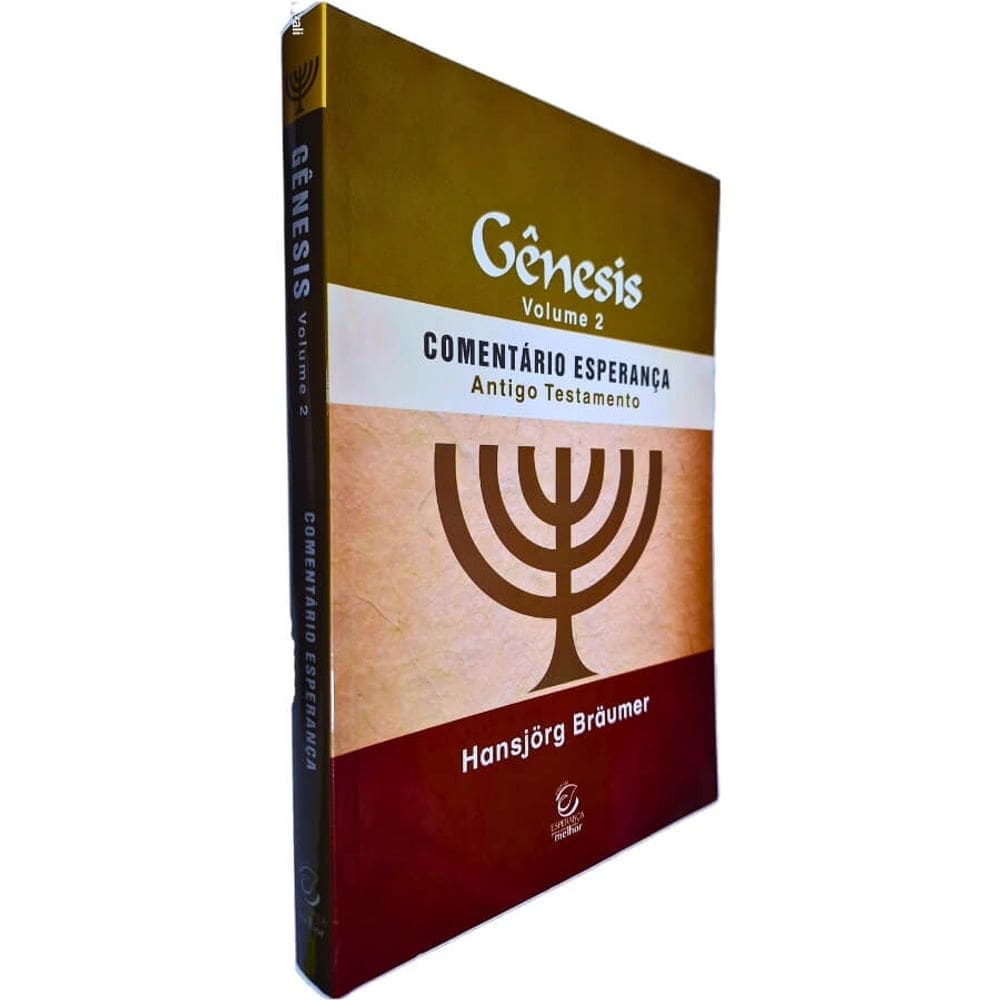 Comentário Esperança Antigo Testamento: Gênesis Volume 2 Hansjörg Bräumer