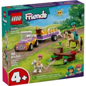 Lego 42634 Friends Trailer De Cavalo E Ponei 105 Peças