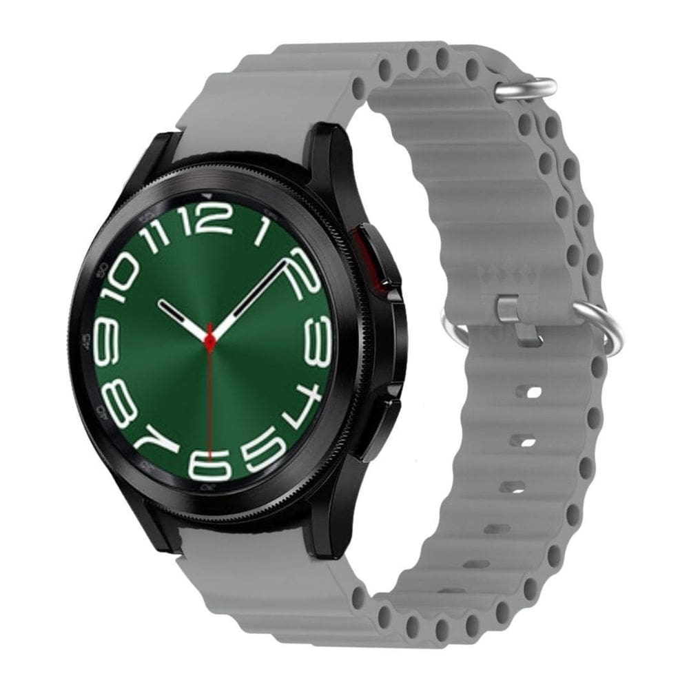 Pulseira Ondulada Silicone Macia Para Watch6 Classic 47Mm