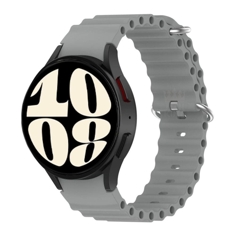 Pulseira Ondulada Com Encaixe Curvo Para Galaxy Watch6 40Mm