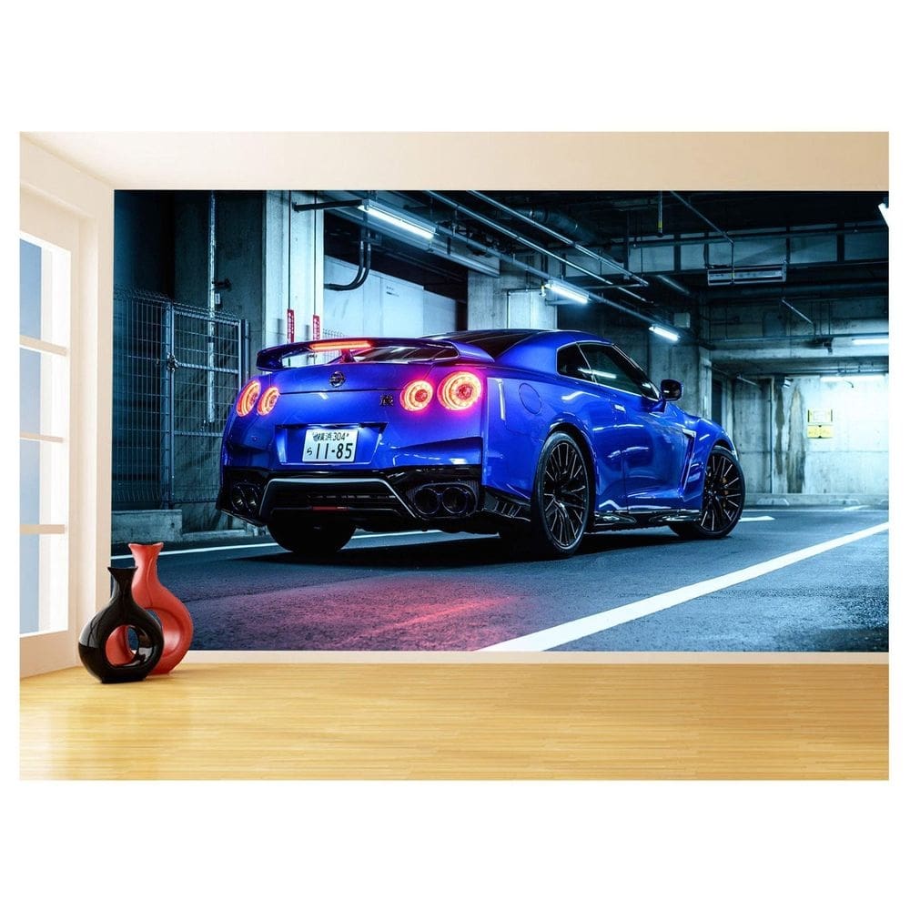 Papel De Parede Carro Nissan Gtr Godzilla Jdm 3,5M Car307