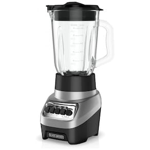 Liquidificador de Bancada Capacidade 1.4L 4 Velocidades 700W, 110v, BLACKDECKER BL1230SG, Preto
