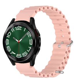 Pulseira Ondulada Silicone Macia Para Watch6 Classic 47Mm