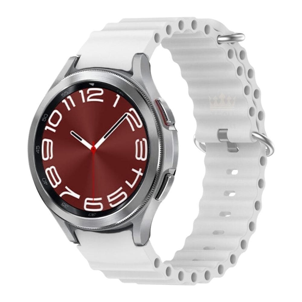 Pulseira Com Encaixe Curvo Ondulada Para Watch6 Classic 43Mm
