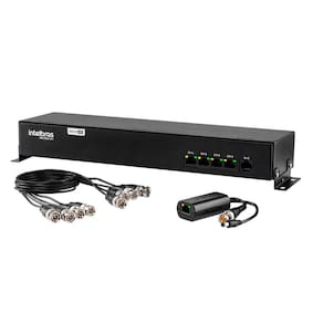 Power Balun De 4 Canais Intelbras Vb 3004 Wp - Resolução 4K