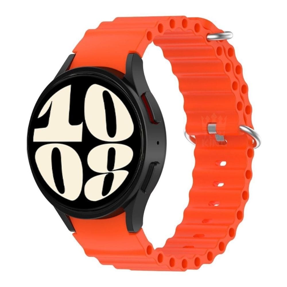 Pulseira Correa De Silicone Ondulada Para Galaxy Watch6 40Mm