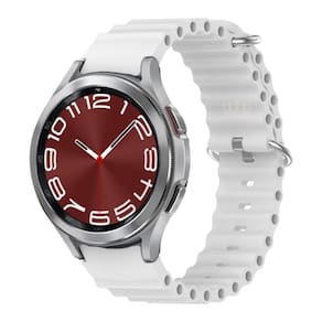 Pulseira Ondulada De Silicone Para Galaxy Watch6 Classic 43