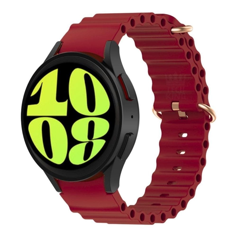 Pulseira Macia Ondulada Compatível Com Galaxy Watch6 44Mm